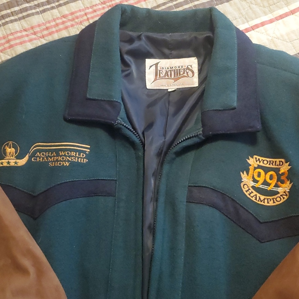 American Quarter Horse Association World Champion 1993 Official Champion Jacket
